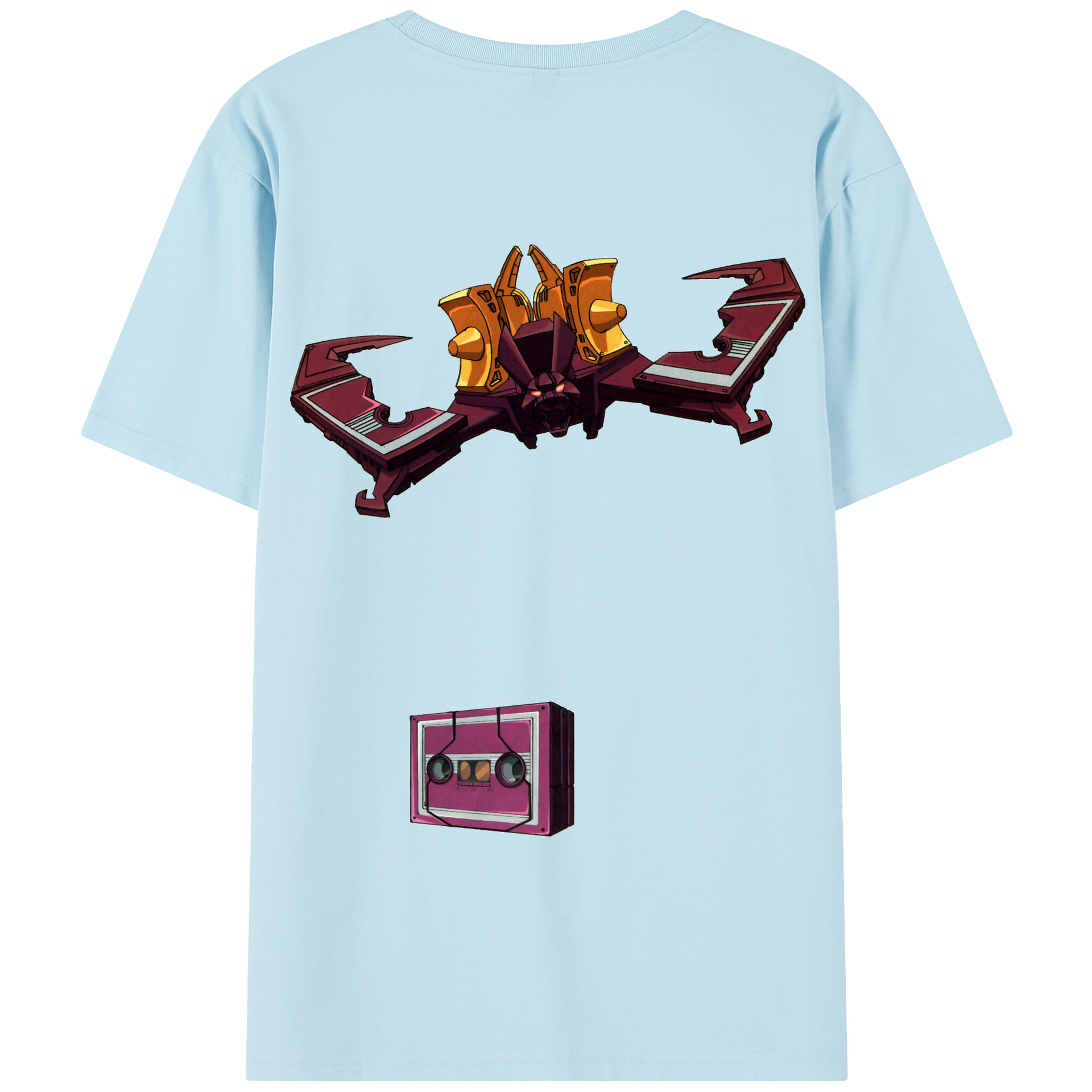 （画像用）  綿100％半袖Tシャツ（背面プリント）
